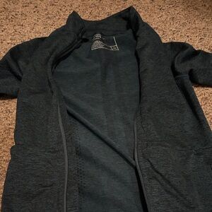 Figs Green contour jacket xs